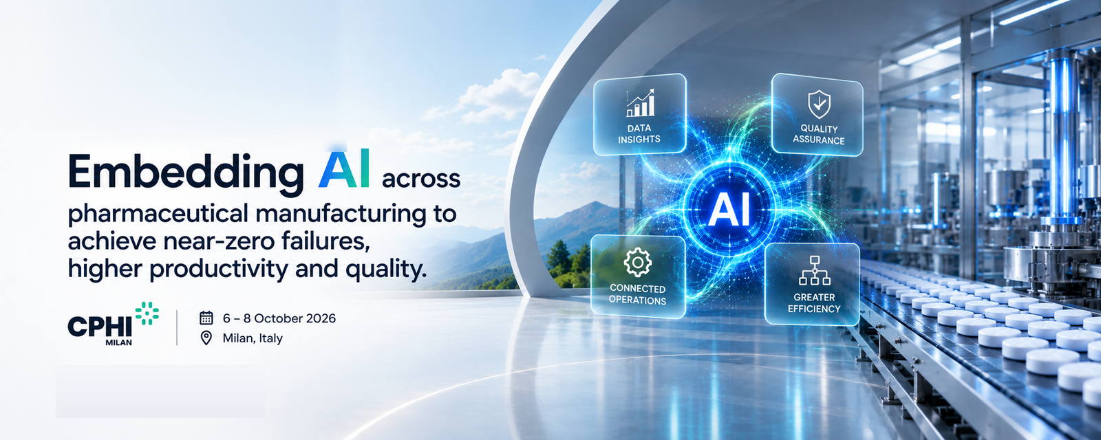 Nuron at CPHI Milan — Embedding AI across pharmaceutical manufacturing to achieve near-zero failures, higher productivity and quality. 6–8 October 2026, Milan, Italy.